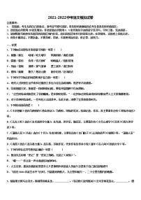 2022年四川成都市成华区中考二模语文试题含解析