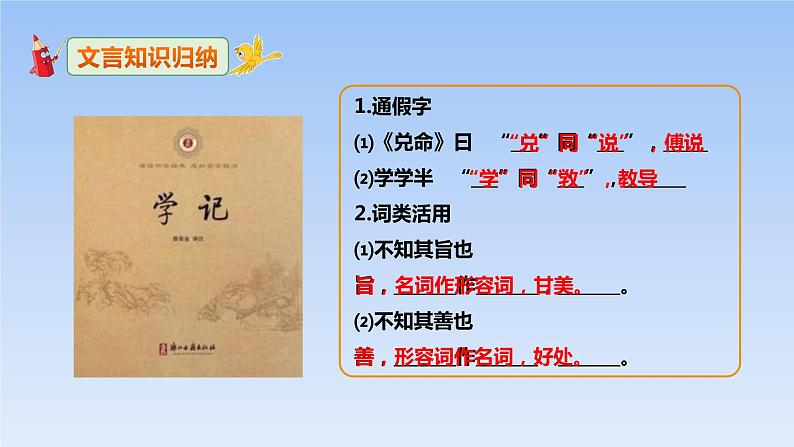 第22课《虽有佳肴》课件（24张PPT）2021-2022学年部编版语文八年级下册第5页