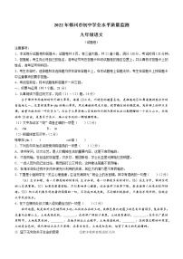 2022年湖南省郴州市中考一模语文试题