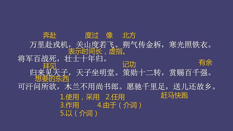 第9课《木兰诗》课件（共17页）2021-2022学年部编版语文七年级下册第8页