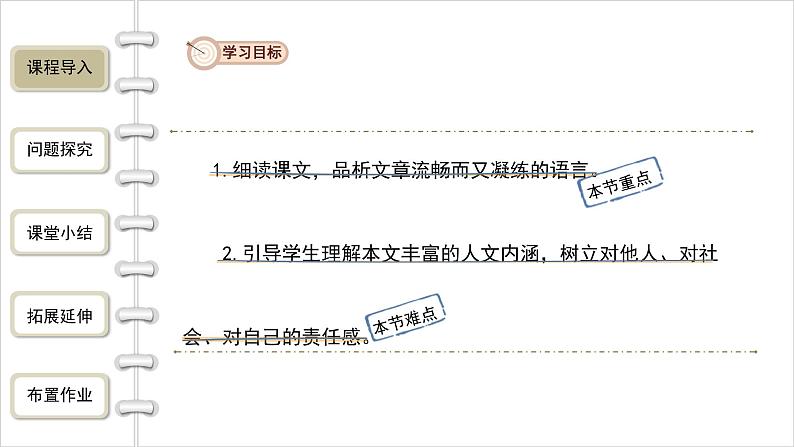 【教学课件】七下语文  第四单元第16课 最苦与最乐 第2课时第3页