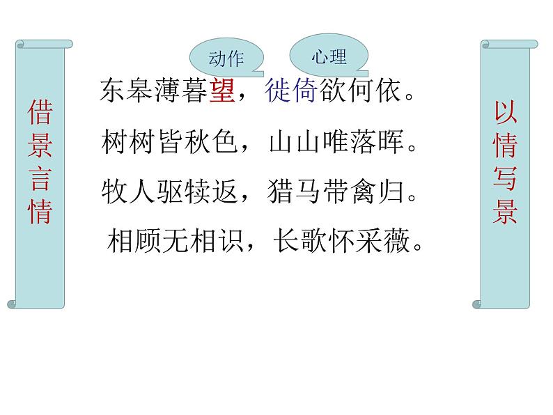 2022-2023学年人教部编版语文八年级上册 第三单元 13唐诗五首——野望 课件第8页