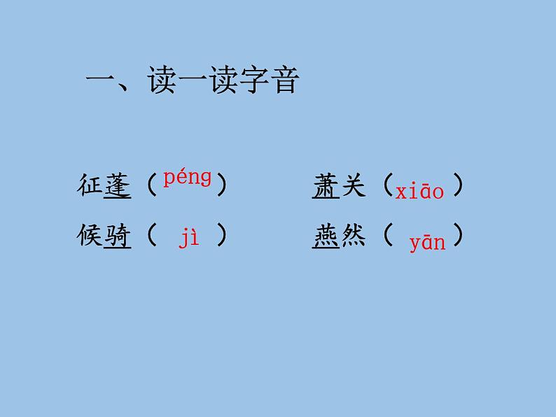 2022-2023学年人教部编版语文八年级上册 第三单元 13唐诗五首——使至塞上 课件第7页