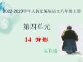 2022-2023学年人教部编版语文八年级上册 第四单元 14背影 课件