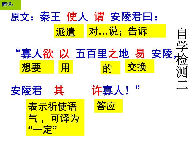 第10课《唐雎不辱使命》课件（共34页）2021-2022学年部编版语文九年级下册第6页