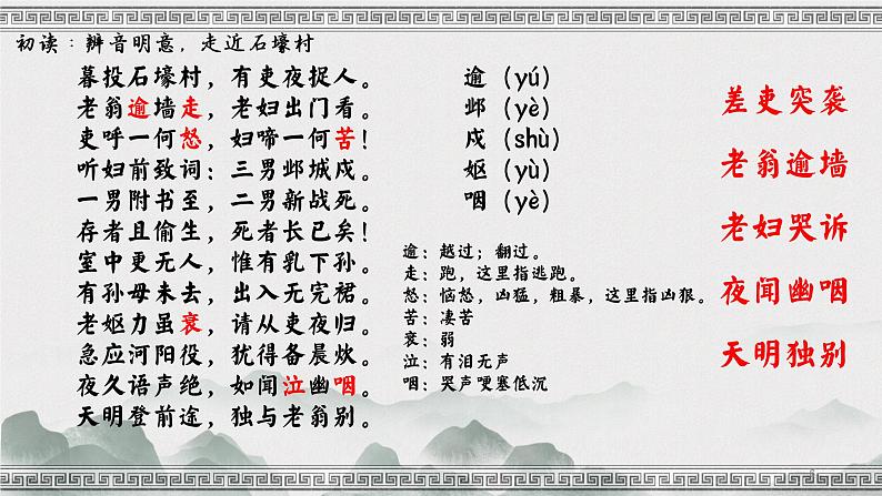 24.石壕吏课件PPT第6页