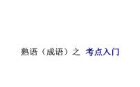 正确使用熟语（成语）  课件   2022年中考语文一轮复习