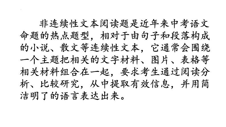 2022年中考语文二轮专题复习：非连续性文本之标语、应用文课件（29张PPT）第2页