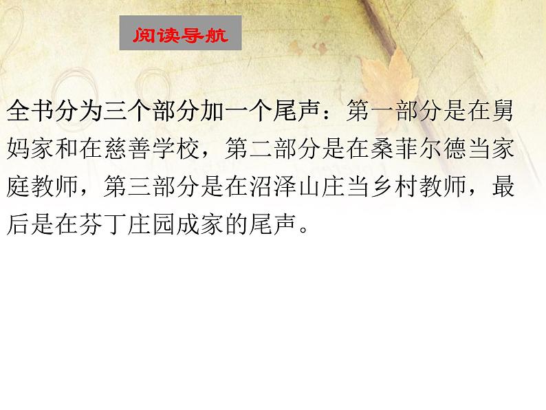 九年级初中语文名著导读《简爱》课件PPT第5页