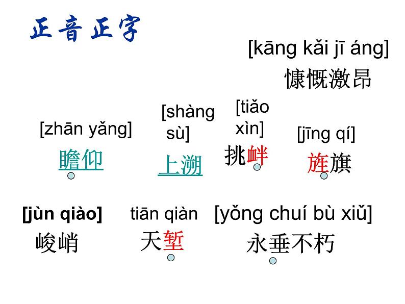 人教部编版  八年级上册 20.人民英雄永垂不朽课件PPT第2页