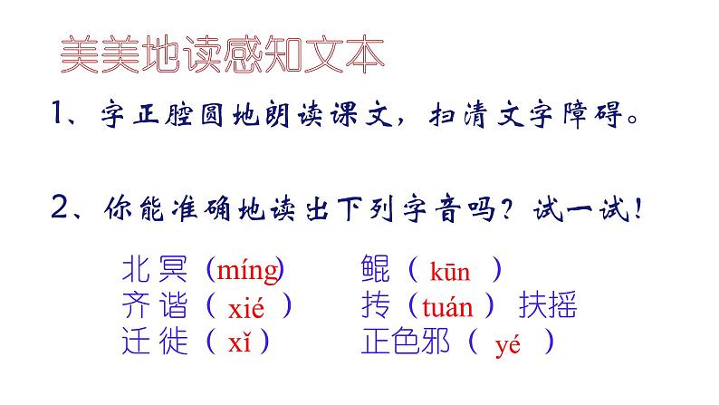 部编版八年级语文下册课件---21 《庄子》二则《北冥有鱼》《庄子与惠子游于濠梁》04