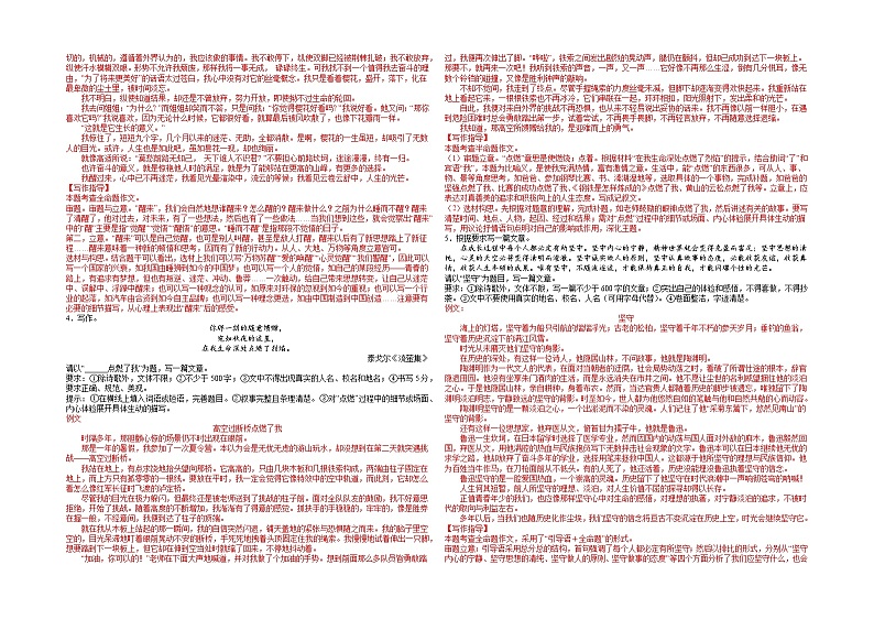 2022年中考语文复习冲刺：奋斗青春类命题作文训练（含答案）第2页
