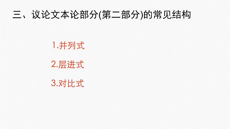 2022年中考语文三轮冲刺：议论文结构技巧课件（29张PPt）第8页