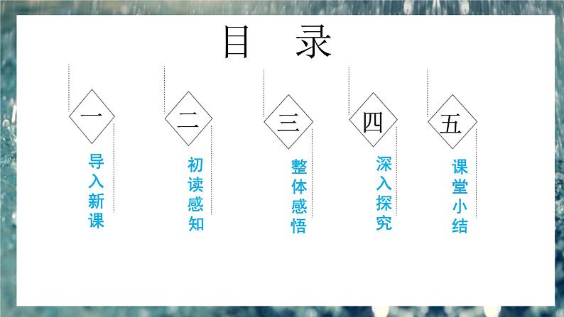 3《雨的四季》课件+教学设计02