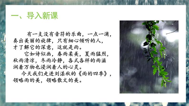 3《雨的四季》课件第4页