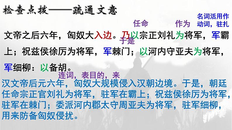 25 周亚夫军细柳课件(共13张PPT)06