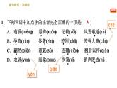 部编版八年级下册语文习题课件 5 大自然的语言 （35张PPT）