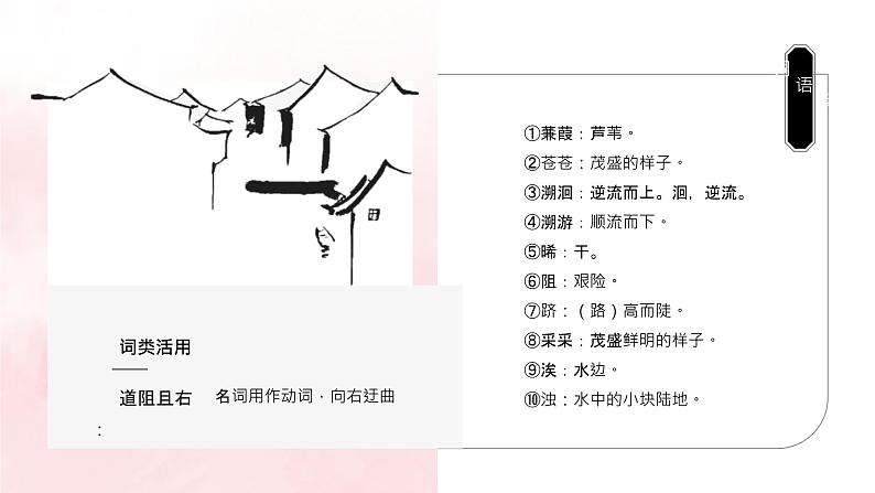 12《诗经》二首 蒹葭 课件（共21张PPT）05