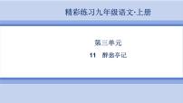 语文九年级上册12 醉翁亭记习题课件ppt