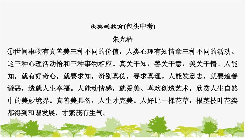 15　《无言之美》练习 课件（13张PPT）第6页