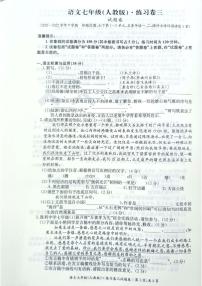 安徽省淮北五校联考2021-2022学年七年级下学期月考三语文试卷