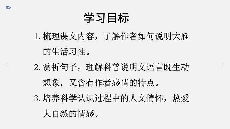 第7课《大雁归来》课件（共19张PPT）2021—2022学年部编版语文八年级下册第2页