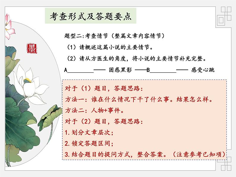 2022年中考语文二轮专项复习：小说阅读技巧综合讲解（共49张PPT）第4页