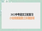 2022年中考语文三轮复习梳理：小说阅读鉴赏之环境描写课件（31张）