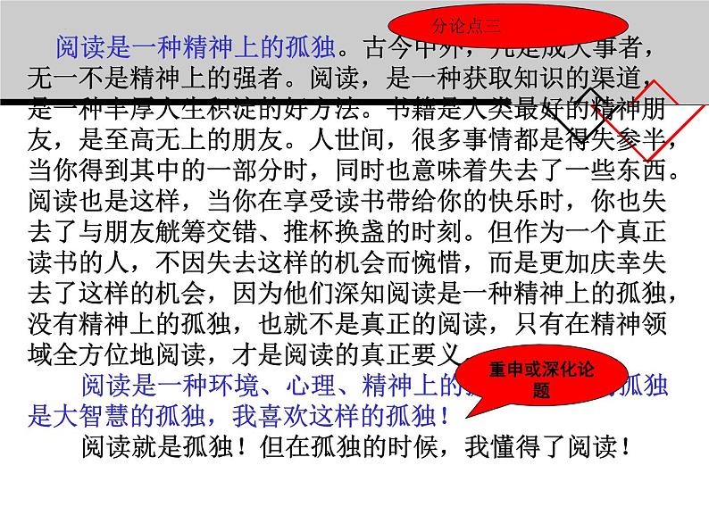 2022年中考语文三轮复习专项：议论文写作指导之提纲和架框架课件（33张）第8页