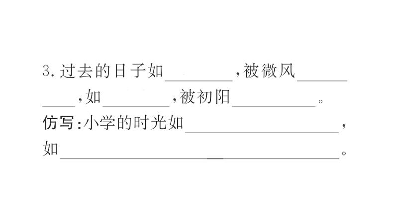 8 匆匆  训练课件（19张）08