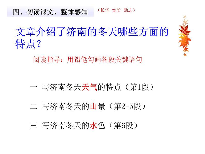 第2课《济南的冬天》课件07