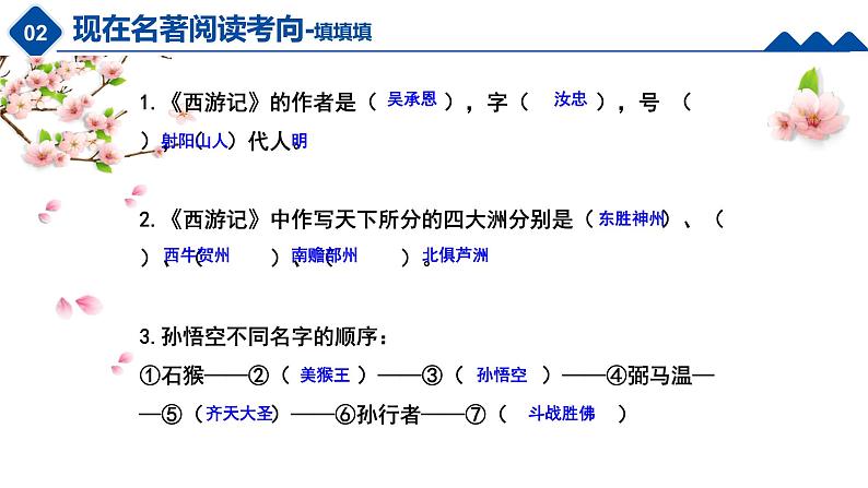 第六单元 名著导读 《西游记》：精读和跳读课件03