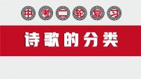 2022年中考语文复习：古诗鉴赏之诗歌的分类   课件