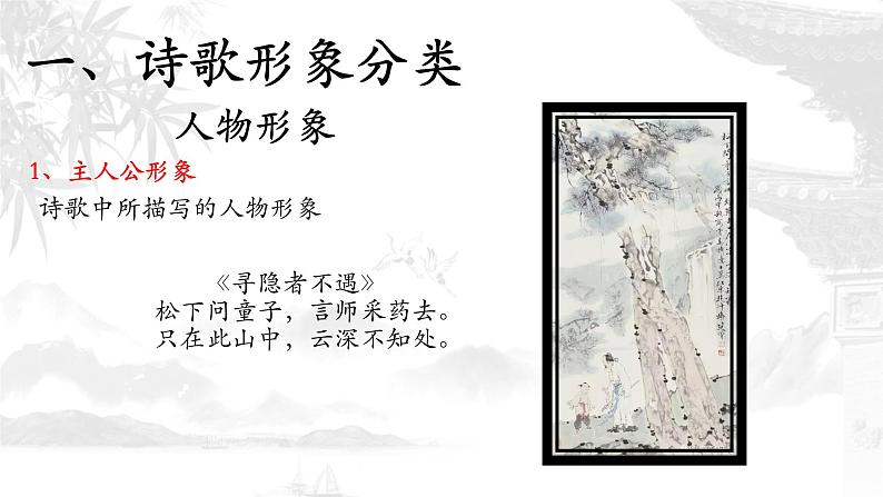 部编版语文古代诗歌鉴赏之人物形象课件06