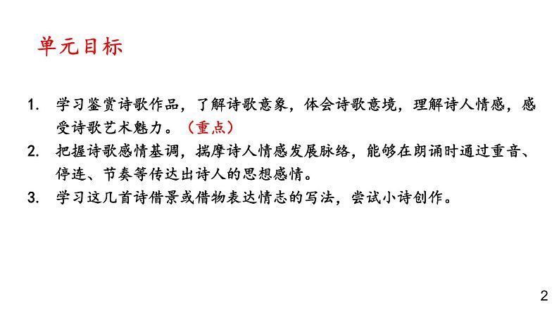 部编版九年级语文上册课件----1 沁园春·雪第2页