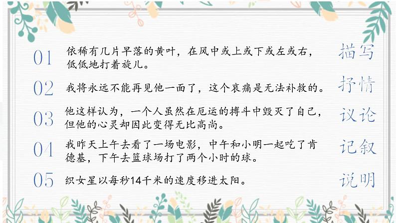 2022年中考语文一轮复习：认识记叙文之概括故事情节（共58张PPT）第7页