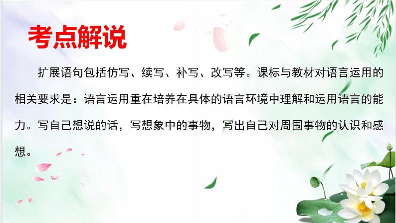 专题15扩展语句-备战2022年中考语文综合性学习考点分类精讲精练第4页