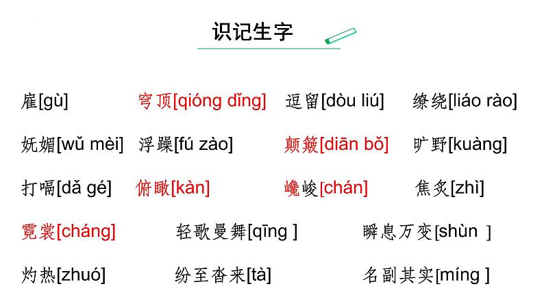第19课《登勃朗峰》课件（共32张PPT）2021—2022学年部编版语文八年级下册05