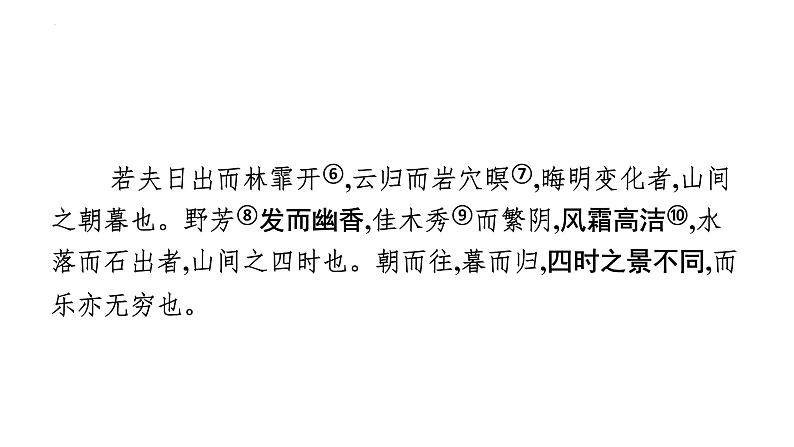 2022年中考语文总复习课件：《醉翁亭记》课件（34张PPT）04