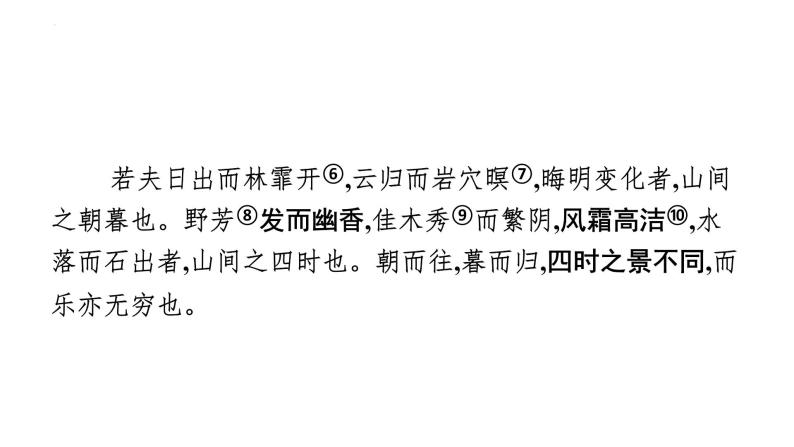 2022年中考语文总复习课件：《醉翁亭记》课件（34张PPT）04