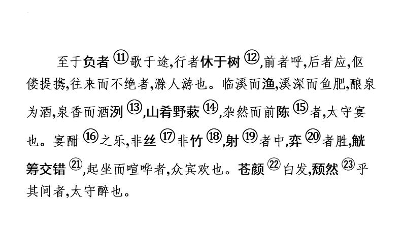 2022年中考语文总复习课件：《醉翁亭记》课件（34张PPT）05