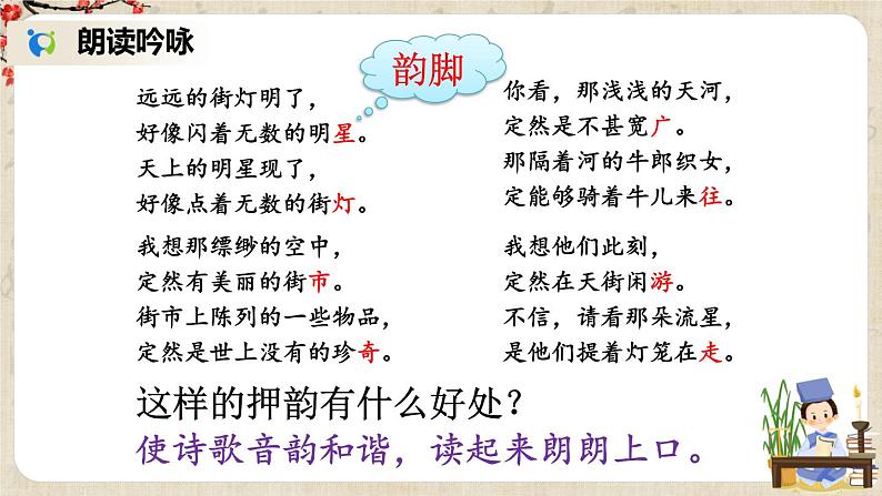 部编版语文七年级上册20 天上的街市 课件+教案06