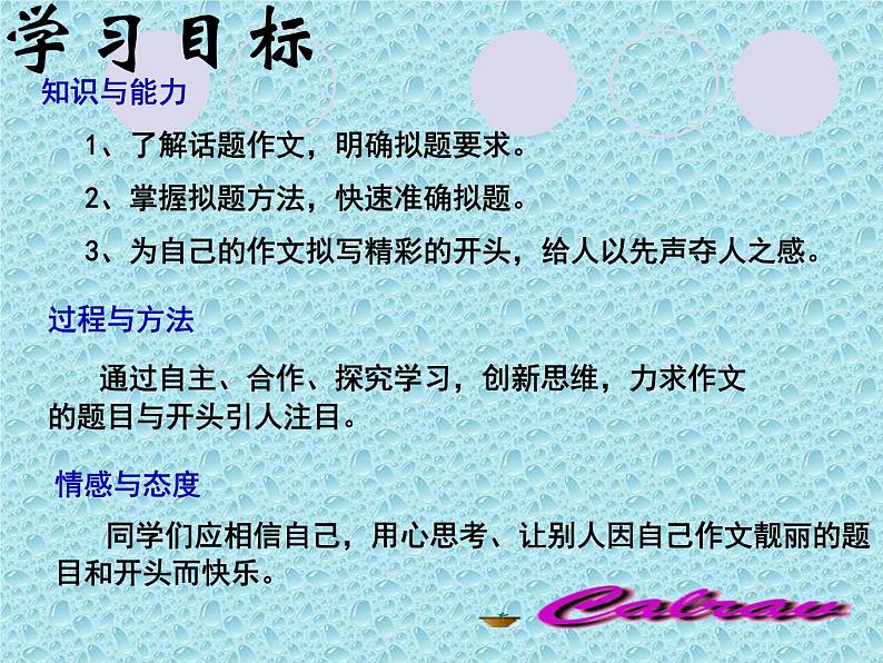 2022年中考复习：作文的拟题与开头 课件（59张PPT）第4页