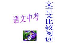 中考语文_文言文比较阅读