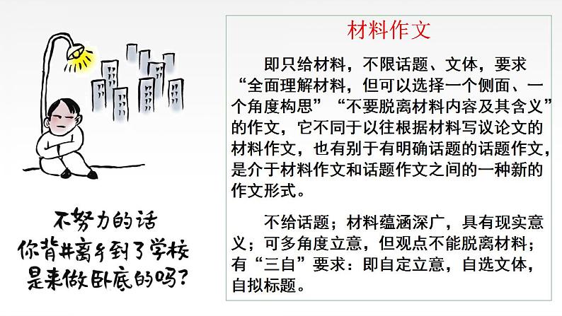 《材料作文审题立意》课件03