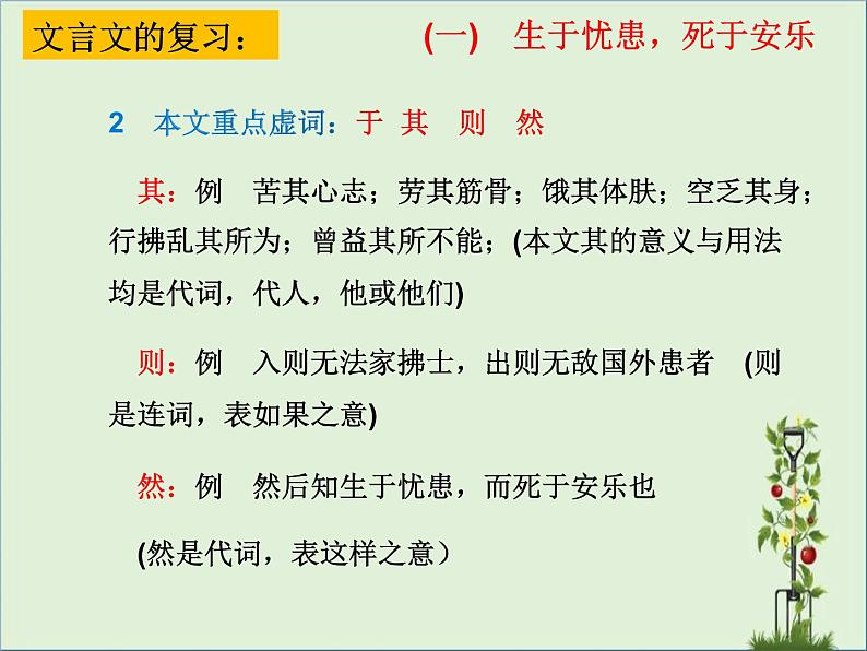 2022年中考语文一轮复习：文言文题型与答题方法（共42张PPT）06