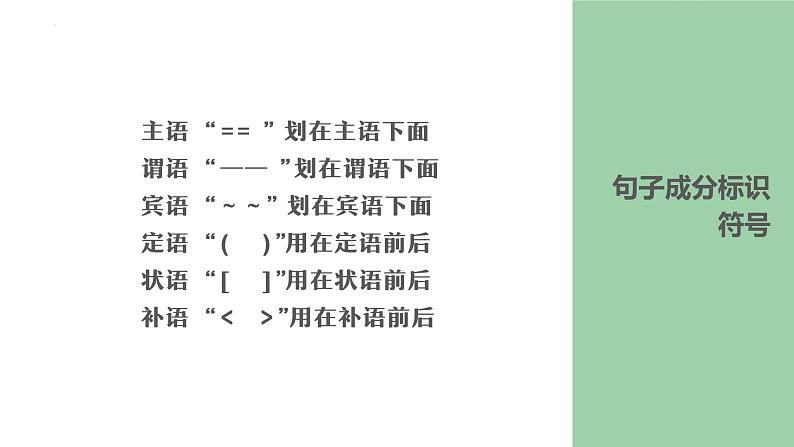 2022年中考语文二轮专题复习：句子成份（共25张PPT）第4页