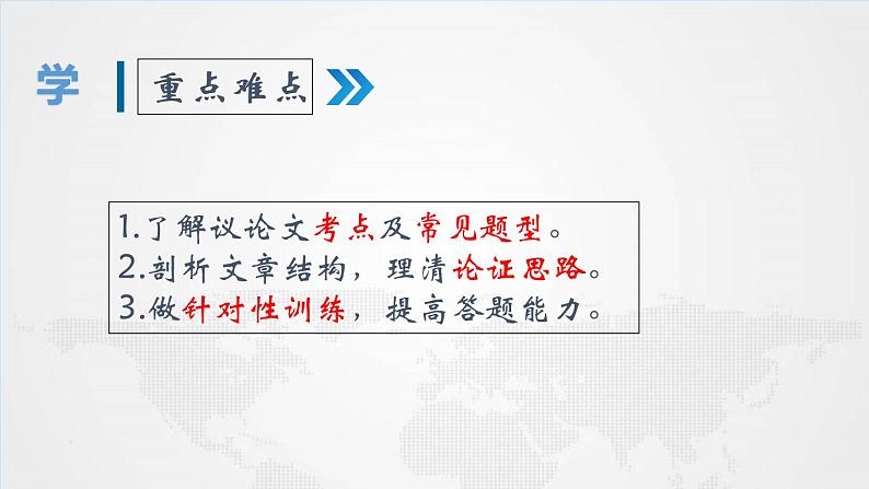 2022年中考语文二轮专题复习：议论文阅读（共18张PPT）03