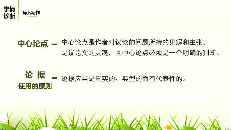 部编版语文九上第二单元写作《观点要明确 》课件第3页