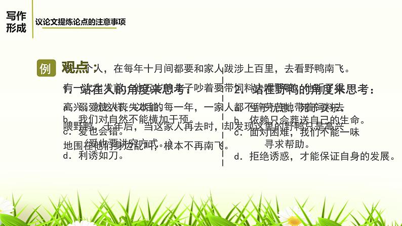 部编版语文九上第二单元写作《观点要明确 》课件第7页
